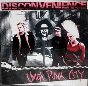 DISCONVENIENCE "Umea Punk City" CD (Self Released) Import